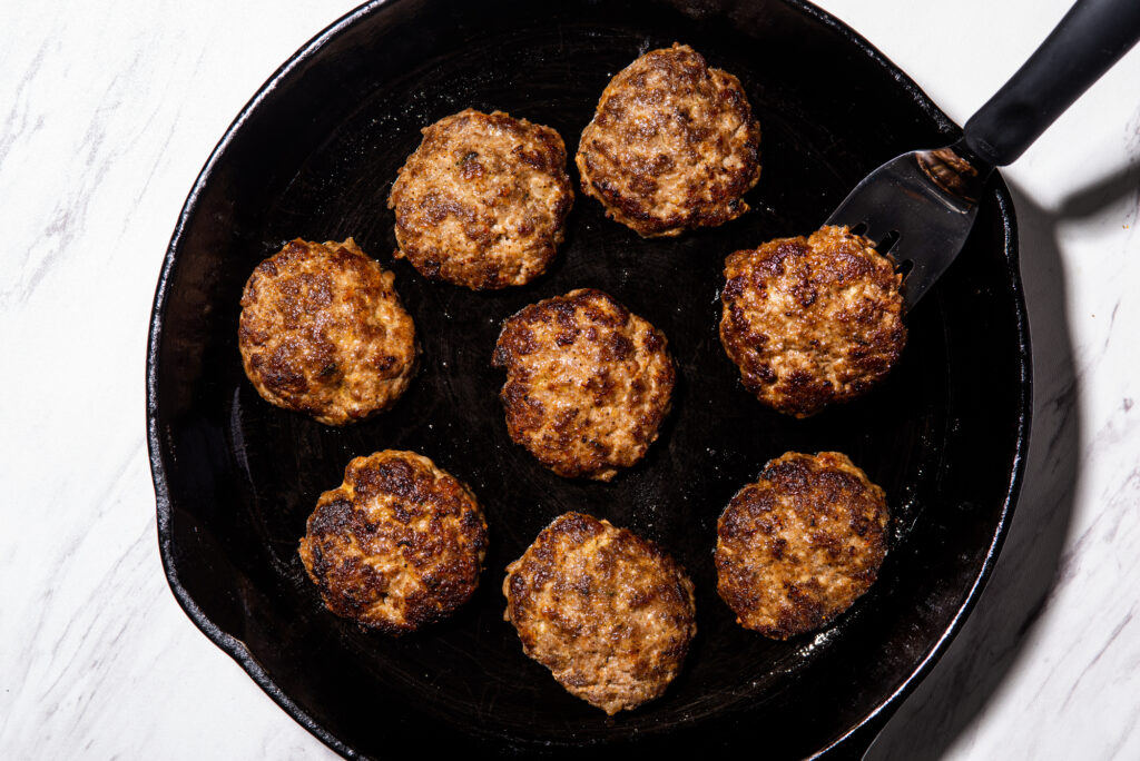Jerk Pork Sausage Patties Made By Nashish